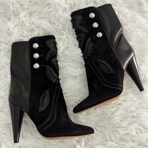 Isabel Marant Farrah Black‎ Boots Sz 35